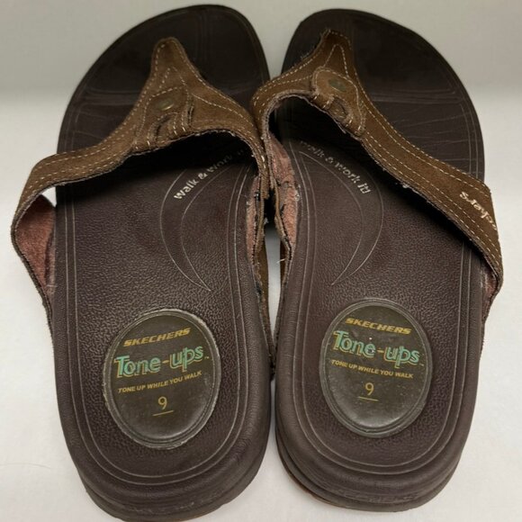 SKECHERS "Tone Up While You Walk" Sandals  Size 9 - Picture 4 of 8